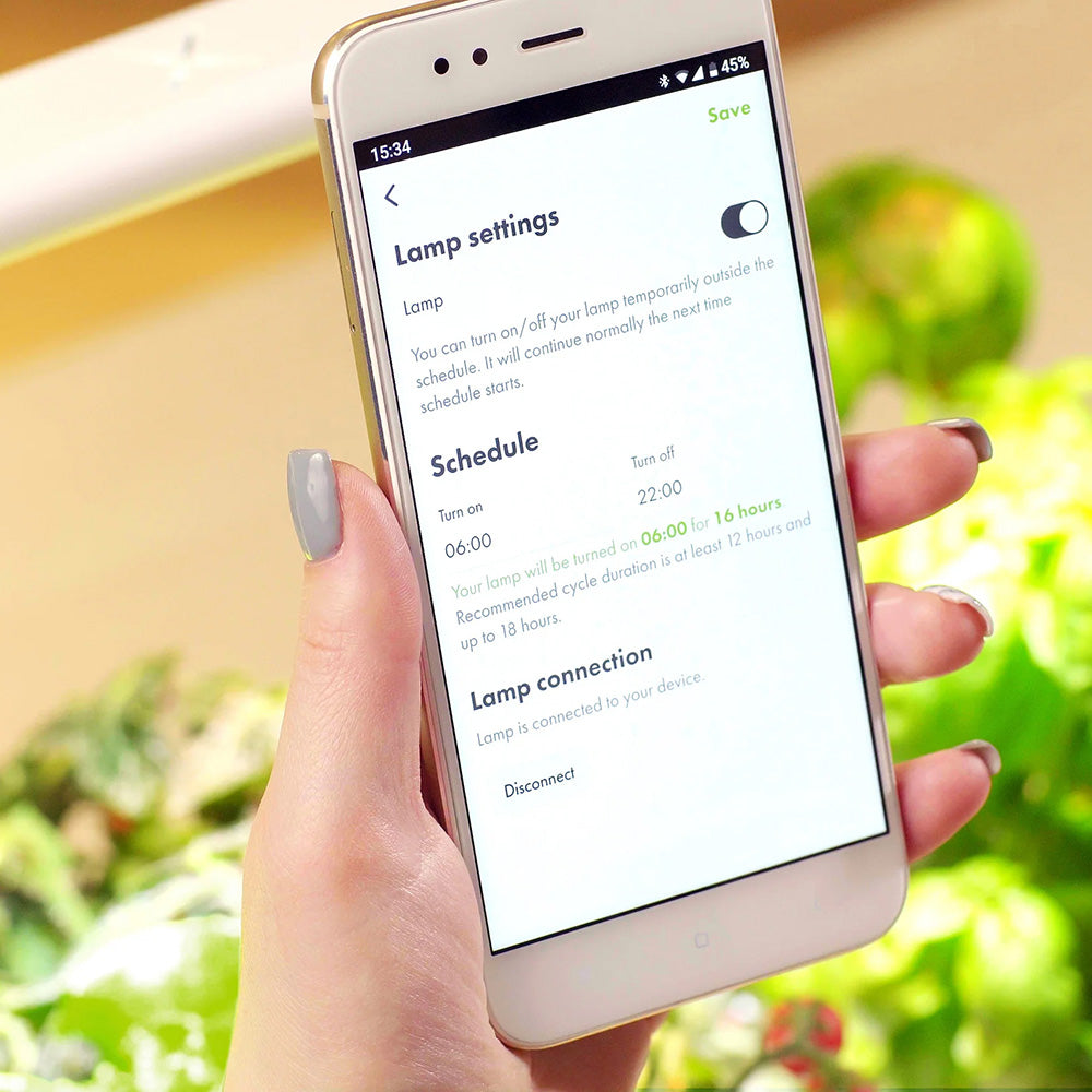 Click & grow Smart Garden 9 Pro - Indoor Kräutergarten (Farbe: weiss)