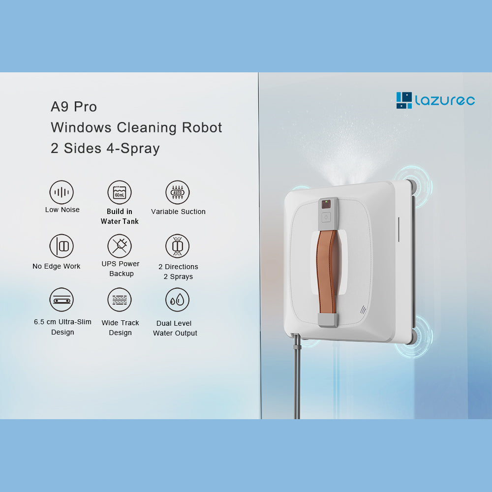 Lazurec A9 Pro Fensterputzroboter Produkteigenschaften