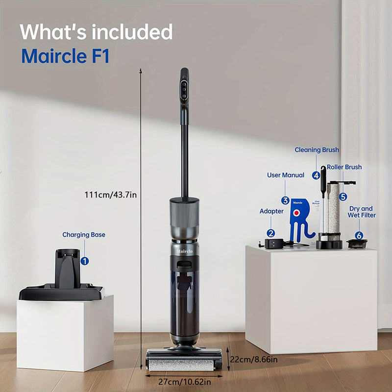 Maircle F1 - elektrischer Wischmopp (Lieferumfang)