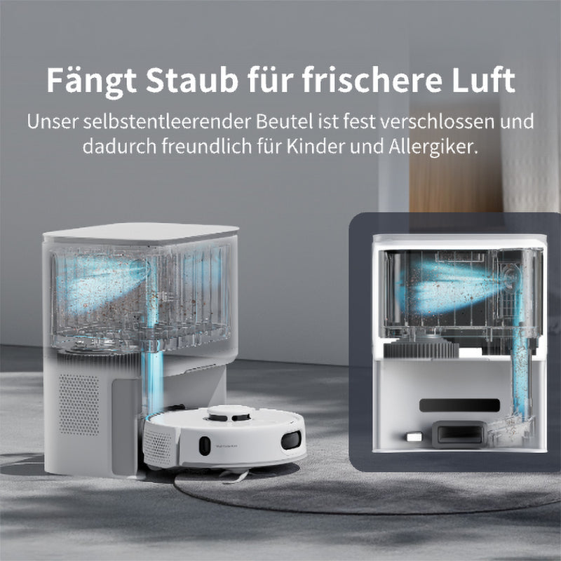 SwitchBot K10+ Pro Staubsauger Roboter frischere Luft